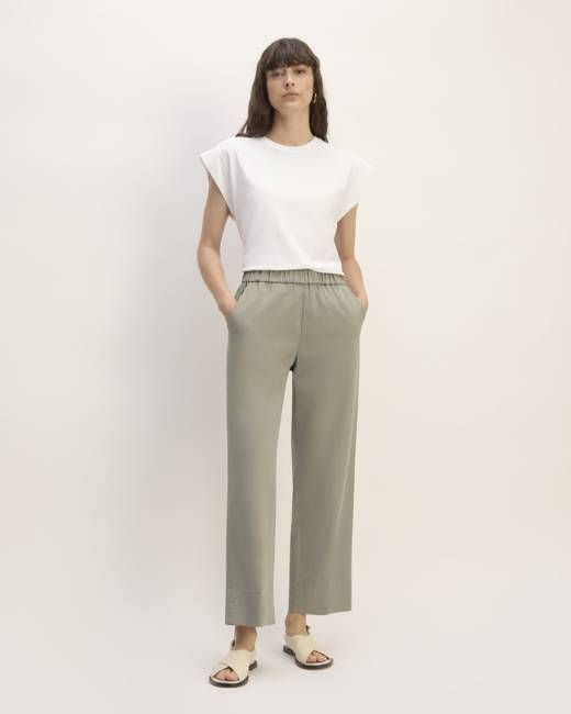 The Easy Pant | Sage Green