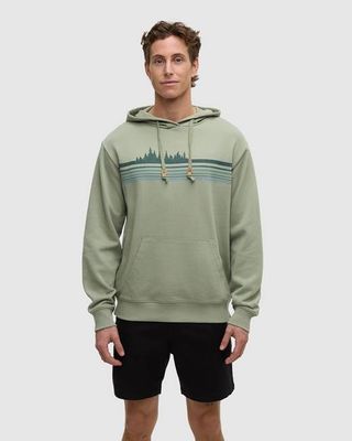 Retro Treeline Relaxed Hoodie