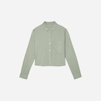 The Way-Short Shirt in Silky Cotton | Laurel