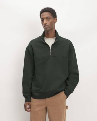The ReTrack Fleece Half-Zip | Scarab