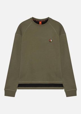 WOMENS SI CREW SWEAT (W) OLIVE