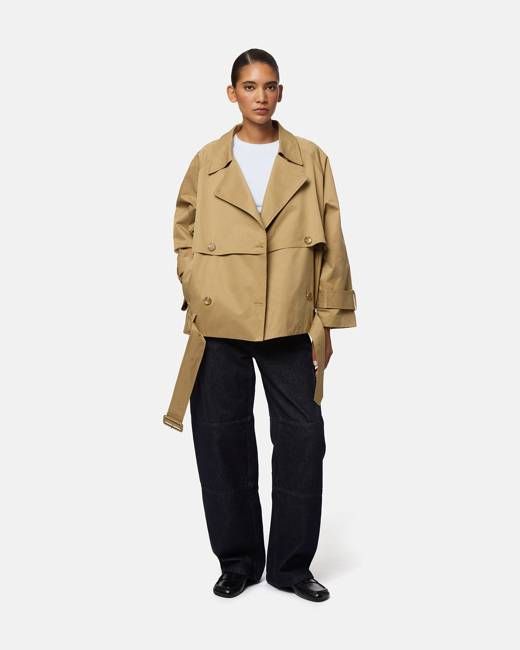 Gaia Short Trench Coat