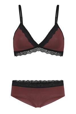 Set: Bio BH+ Hipster, Spitze aubergine