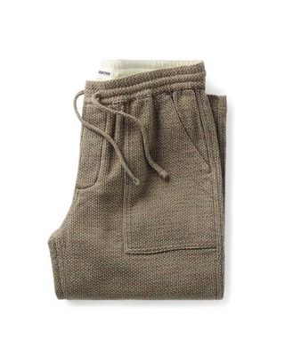The Breakwater Pant in Cypress Sashiko
