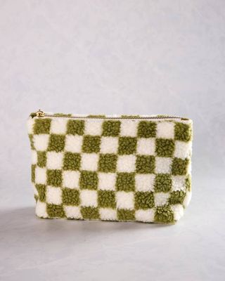 Green Check - Teddy Pouch - The Darling Effect