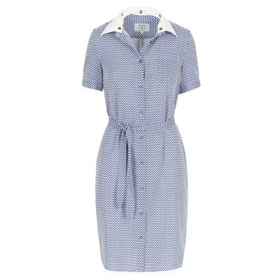 Echo dress zigzag blue - Last size: 36