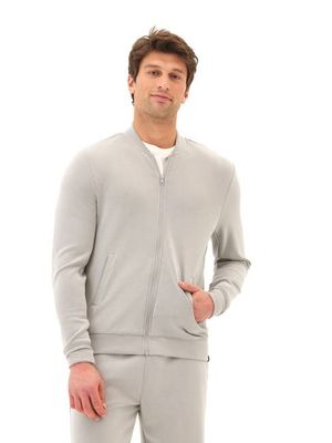 Bartow Sueded Modal Zip Jacket