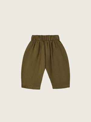 Olive Fisherman Pants