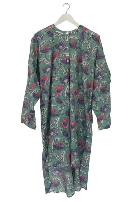 NEW! Block Print Henley Neck Kurta No. 88