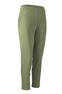 Bio-Hose Hygge Struktur khaki (grün) - Neuer Schnitt, noch bequemer