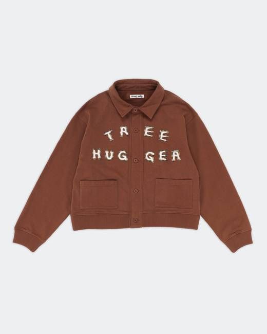 Walking Cardigan - Brown Tree Hugger