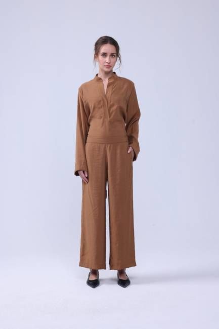 Giada Cropped Pants - Vintage Cupro