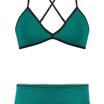Set: Bio BH + Hipster, smaragd - kaufen