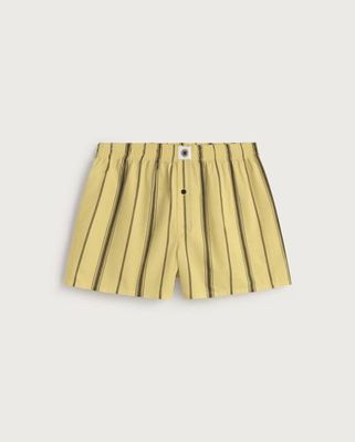 Yellow black striped boxers