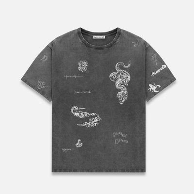 PD Sketch Washed Grey T-Shirt