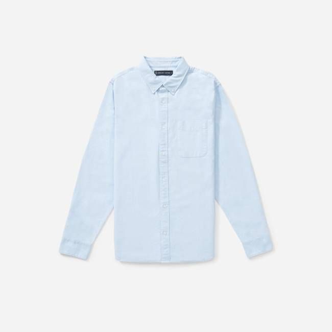 The Standard Fit Japanese Oxford Shirt | Uniform | Light Blue | Standard