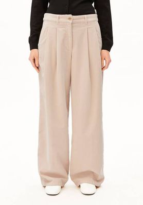 CORD WIDE LEG BUNDFALTENHOSE