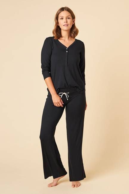 Henley Top + Pajama Pant