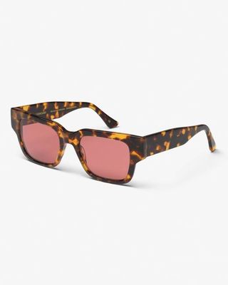 Sunglass 02 - Classic Havana - Dark Pink