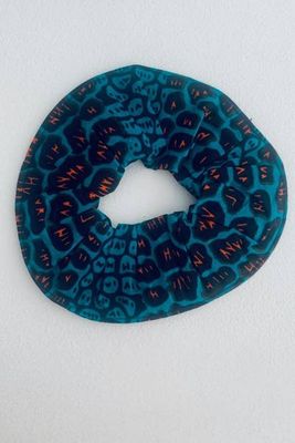 Scrunchie in Green Reptilian