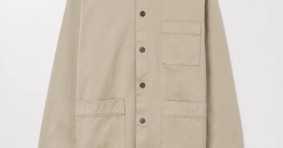 Beige Overshirt | Organic Cotton Fine Twill | Asket