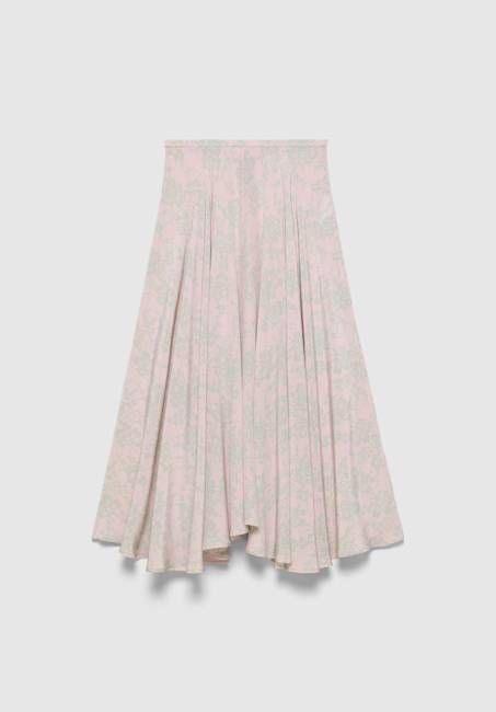 Miren Lace Print Skirt