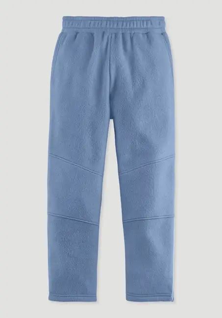 Soft fleece pants made from pure organic cotton
