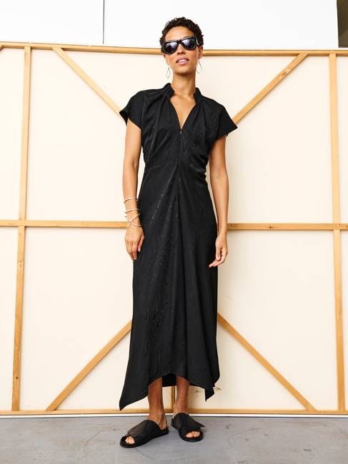 Long Ruched Stella Dress