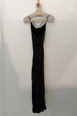 Sample Sale Camille Dress in Silky Black
