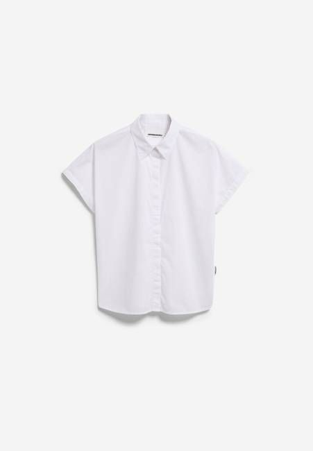 POPLIN LARISAANA BLOUSE | white
