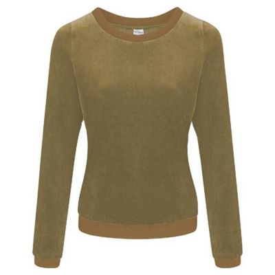 Bio Nicki Pullover Onne oliv / graubraun - kaufen