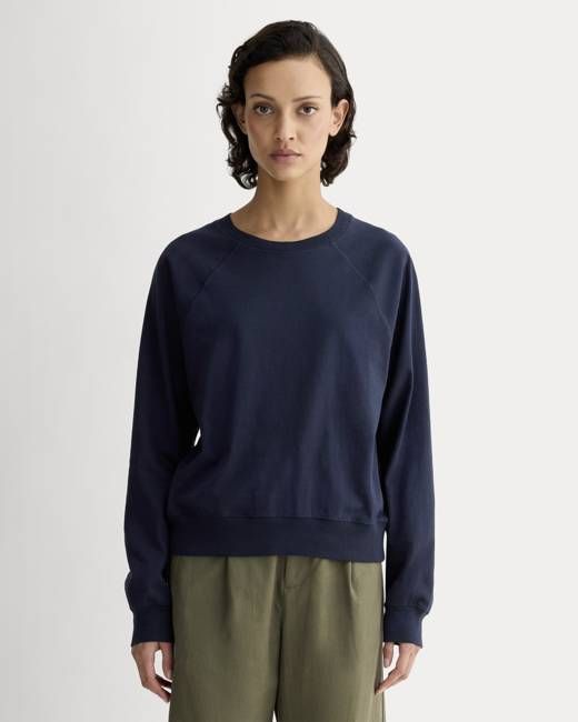 The Off-Duty Long-Sleeve Tee | Navy