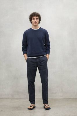 NAVY BLUE ETHIC TROUSERS