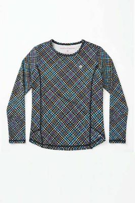 Plaid Active Top