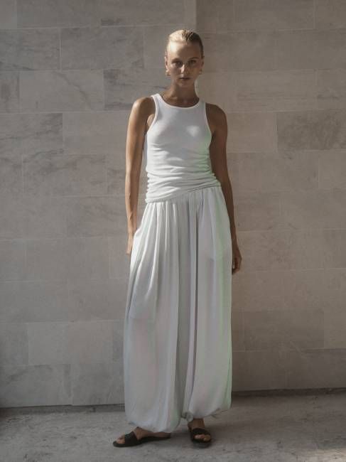 Mulberry Silk Balloon Pant