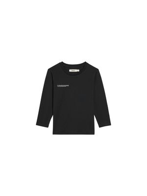Archive Kids' 365 Long Sleeve T-shirt—black