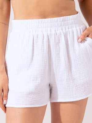 Alayna Gauze Short