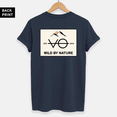 Wild By Nature Back Print T-Shirt (Unisex)
