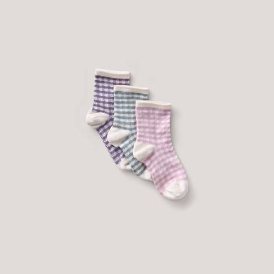 Gingham Sock Set