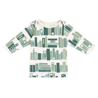 Long-Sleeve Lap Tee - Bookshelf Teal