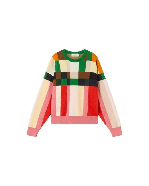 Thinking Mu Multicolor Merino Wool Philis Sweater