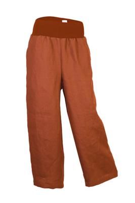 Bio-Hanfhose Lola rost (orange) - Größe XS und S