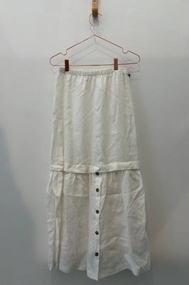 Sample Sale Millie Skirt/Dress in White Linen