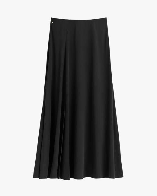 Washable Silk Maxi Skirt
