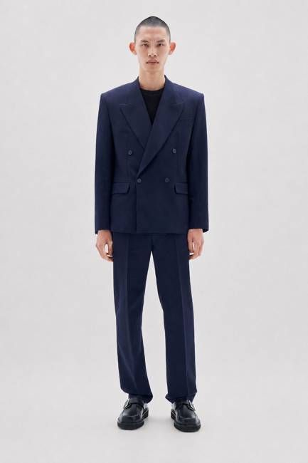 Boxy Linen Blazer