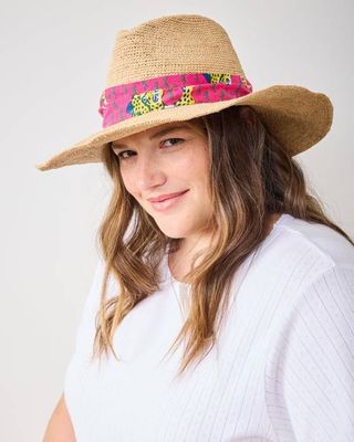 Bagheera - Laguna Hat Tie - Hot Pink
