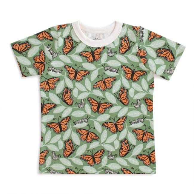 Short-Sleeve Tee - Monarchs Dark Green