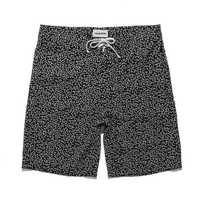 The Boardshort in Black & White Print