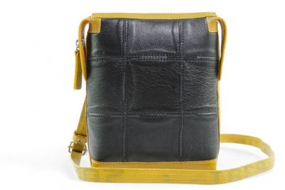 Saddle Bag | Leather & Fire-hose