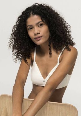 Triangle bra without underwire COTTON FEEL made of organic cotton
